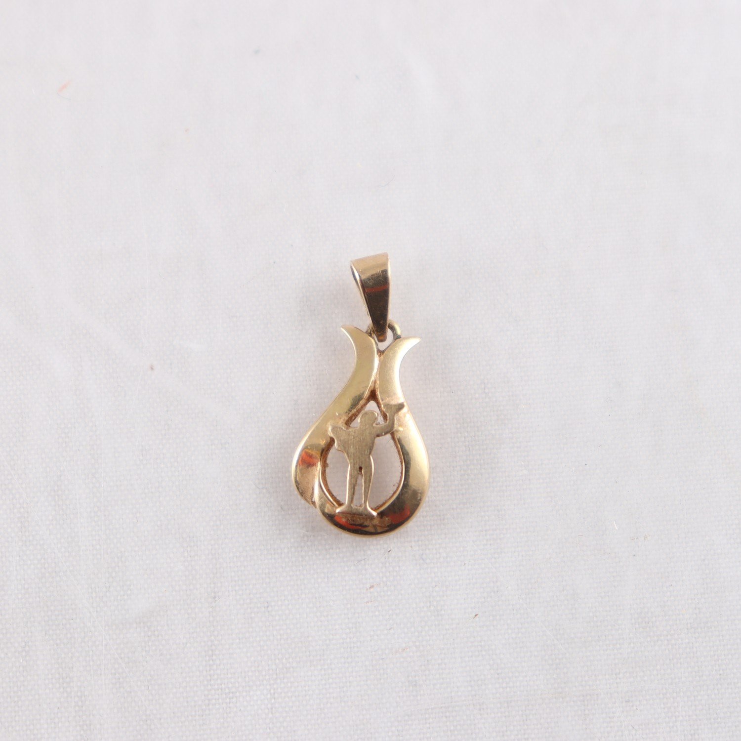 Hänge, Poseidon, 18k guld.