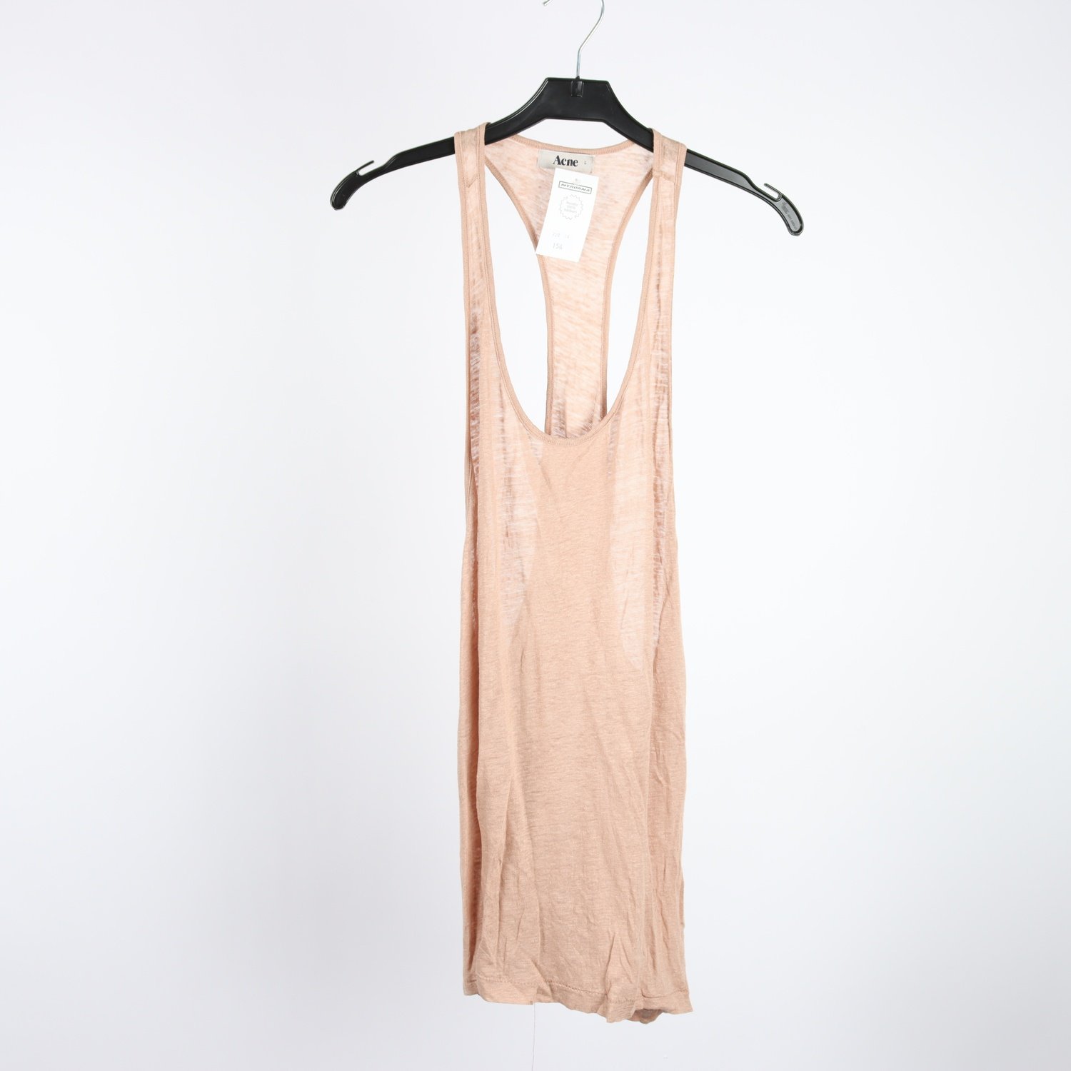 Linne, Acne, beige, 100% linne, stl. L