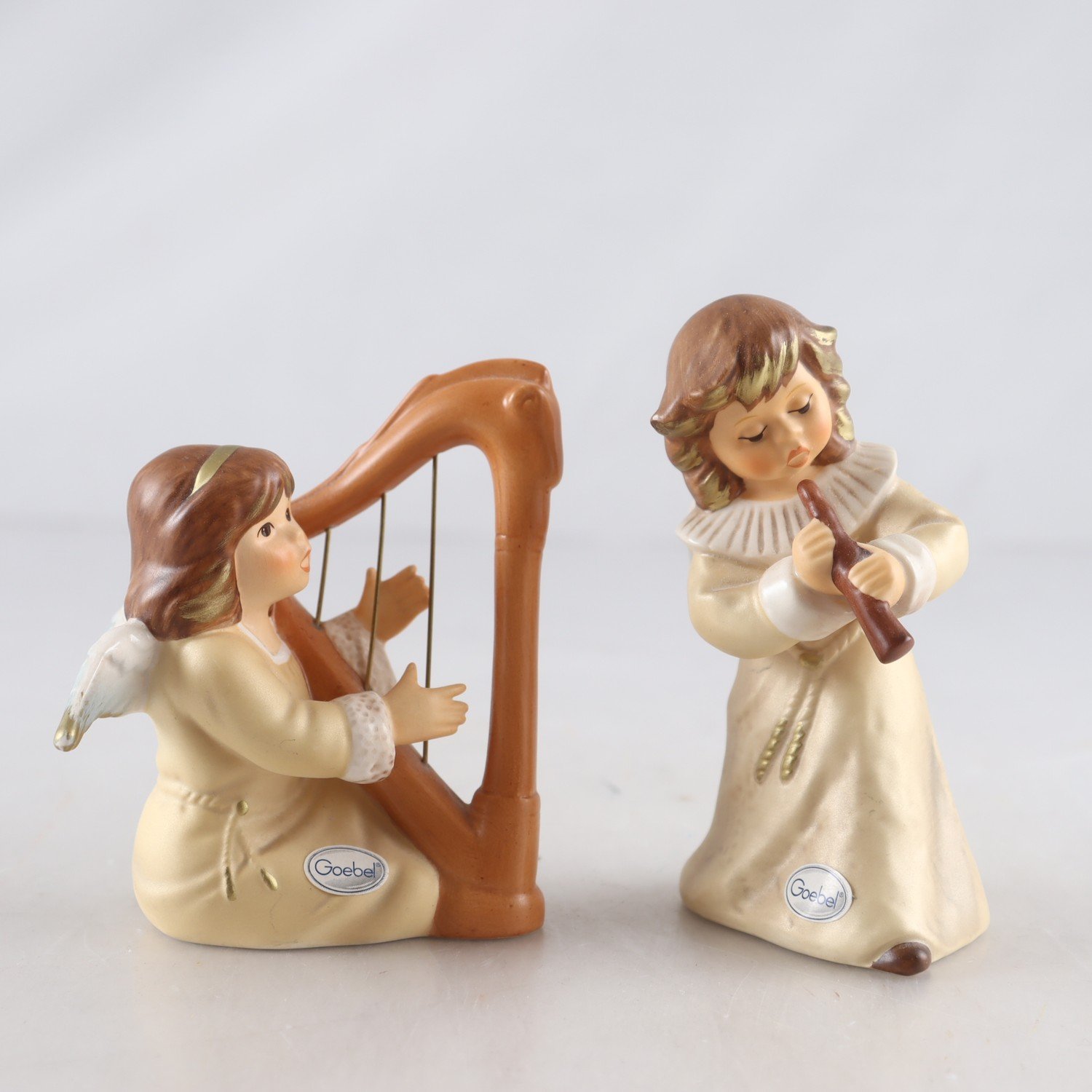 Figuriner, Goebel, ”Weihnacht”, änglar,Tyskland, porslin, 2 st.