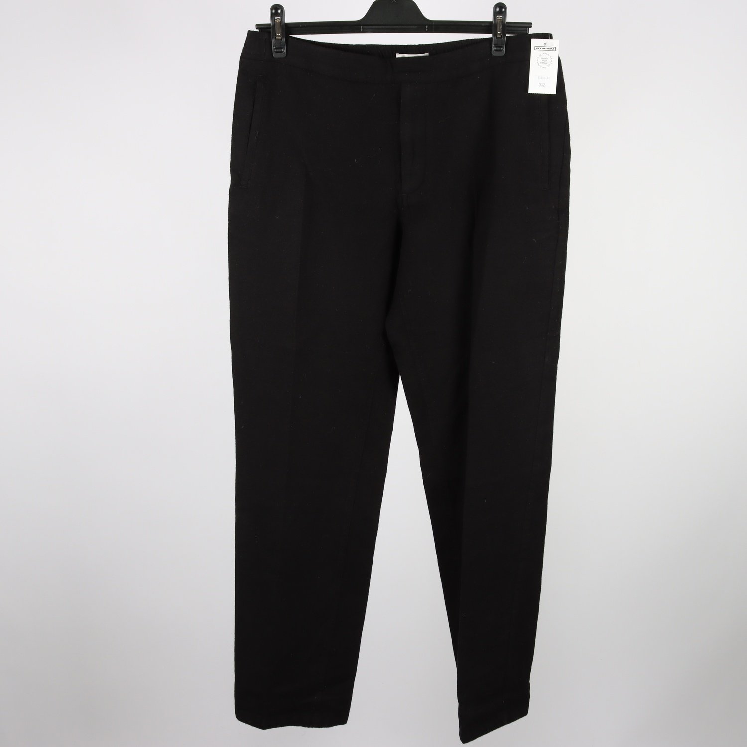 Byxor, Uniforms for the Dedicated, svart, 100% ull, Stl. 52