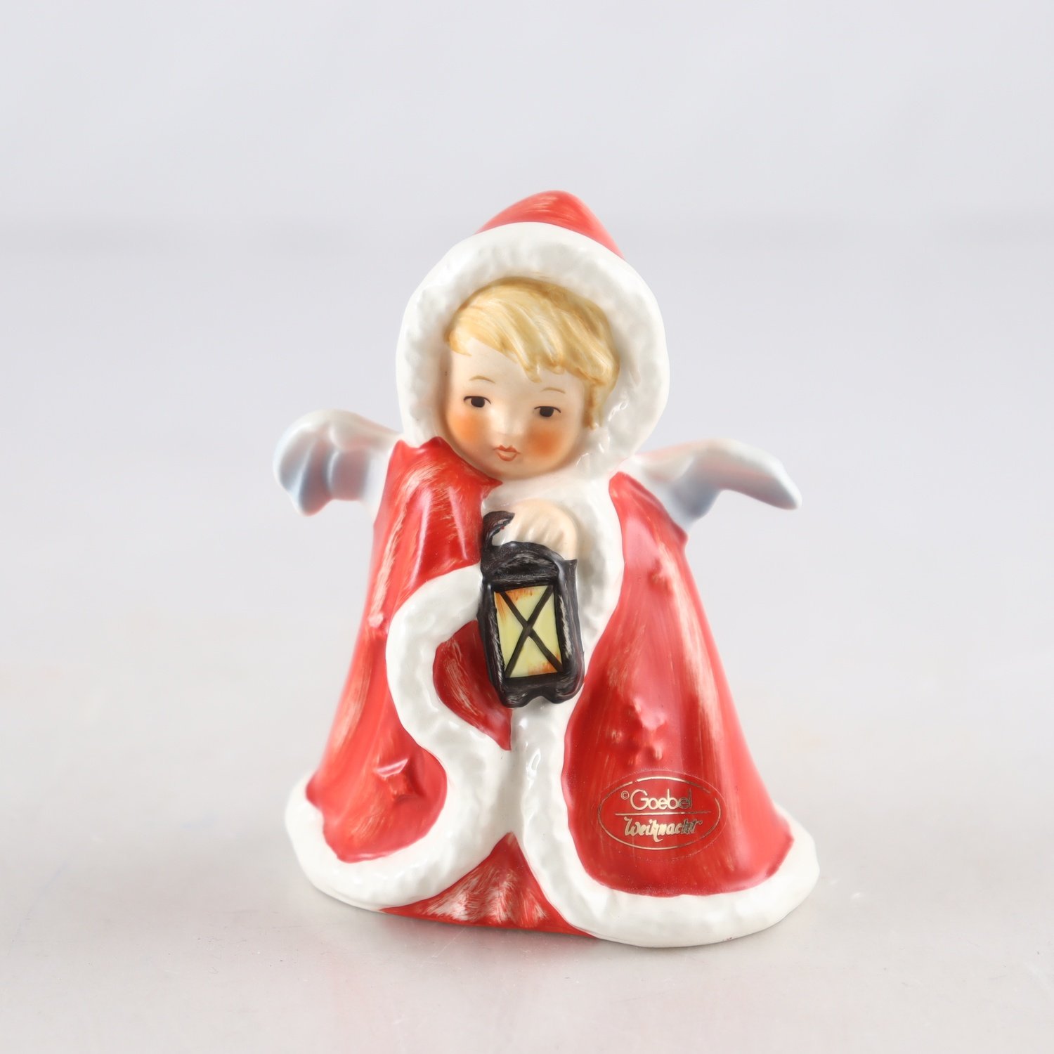 Figurin, Goebel, ”Weihnacht”, Julängel, Tyskland, porslin.