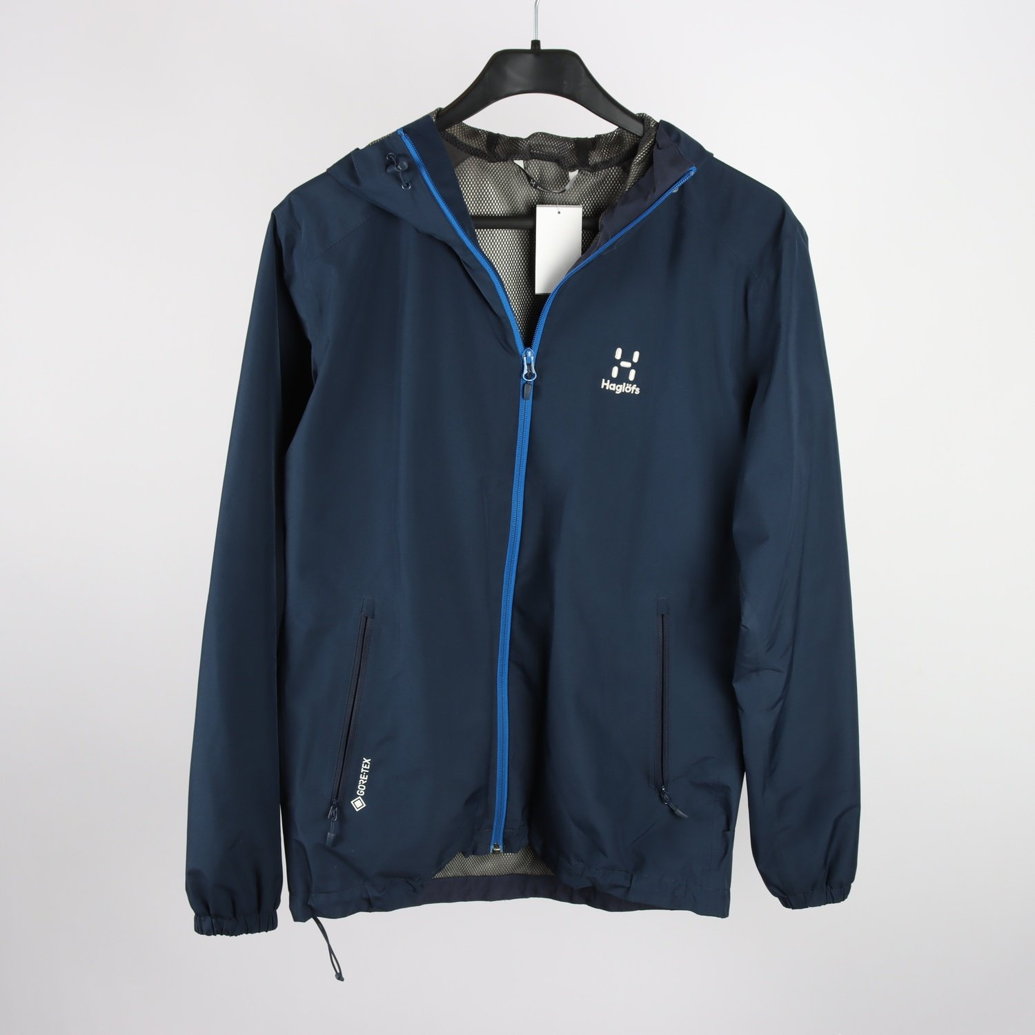 Vindjacka, Haglöfs, blå, stl. M
