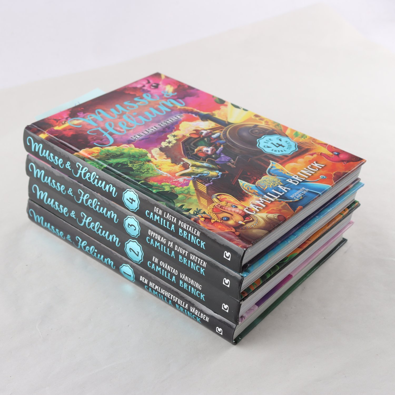 Musse & Helium, Camilla Brink, Bok 1-4 i andra serien
