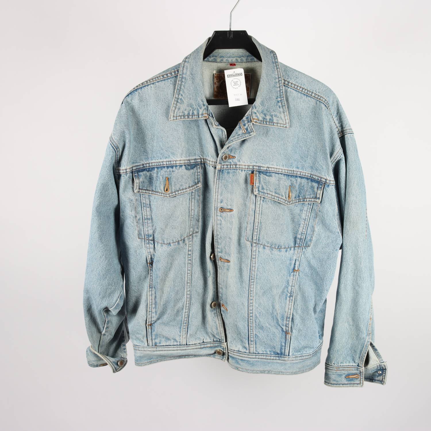 Jeansjacka, Dobber, blå, stl. L