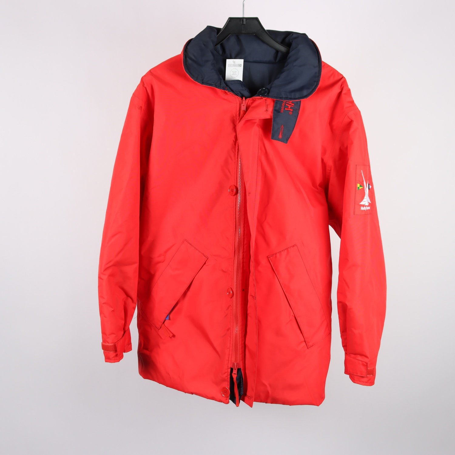 Seglarjacka, Helly Hansen, röd, stl. S