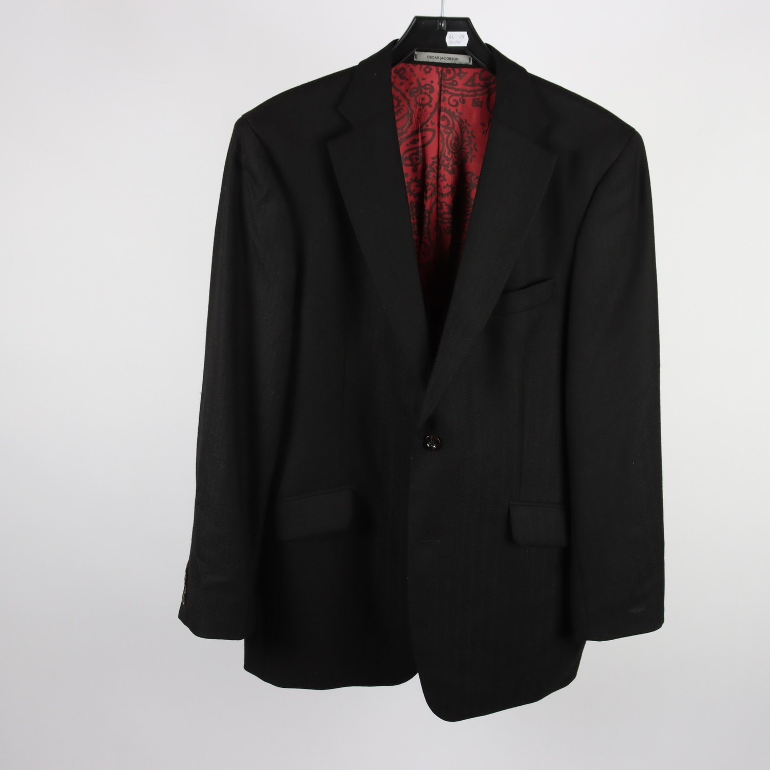 Kavaj, Oscar Jacobson, 100% ull, stl. 50