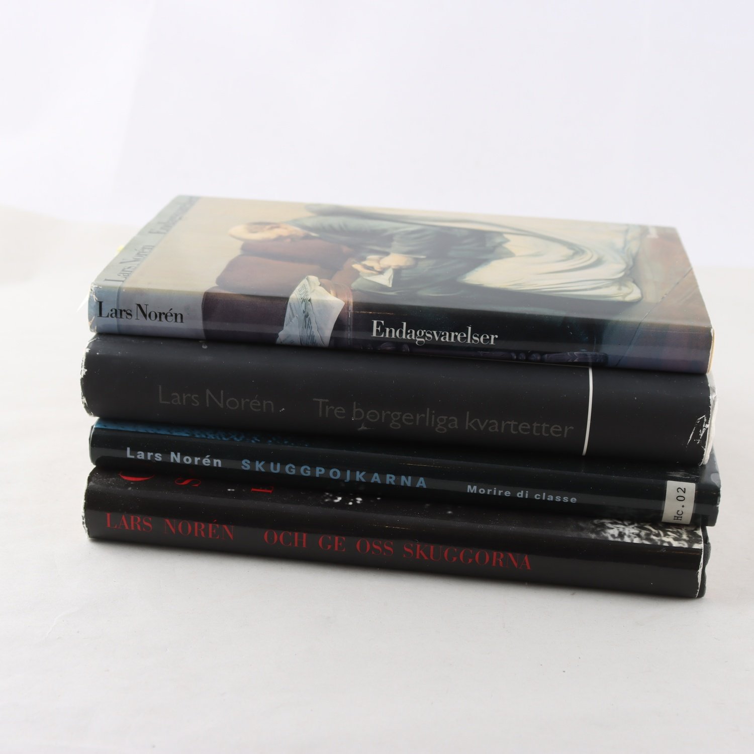 Lars Norén, bokpaket med 4 volymer