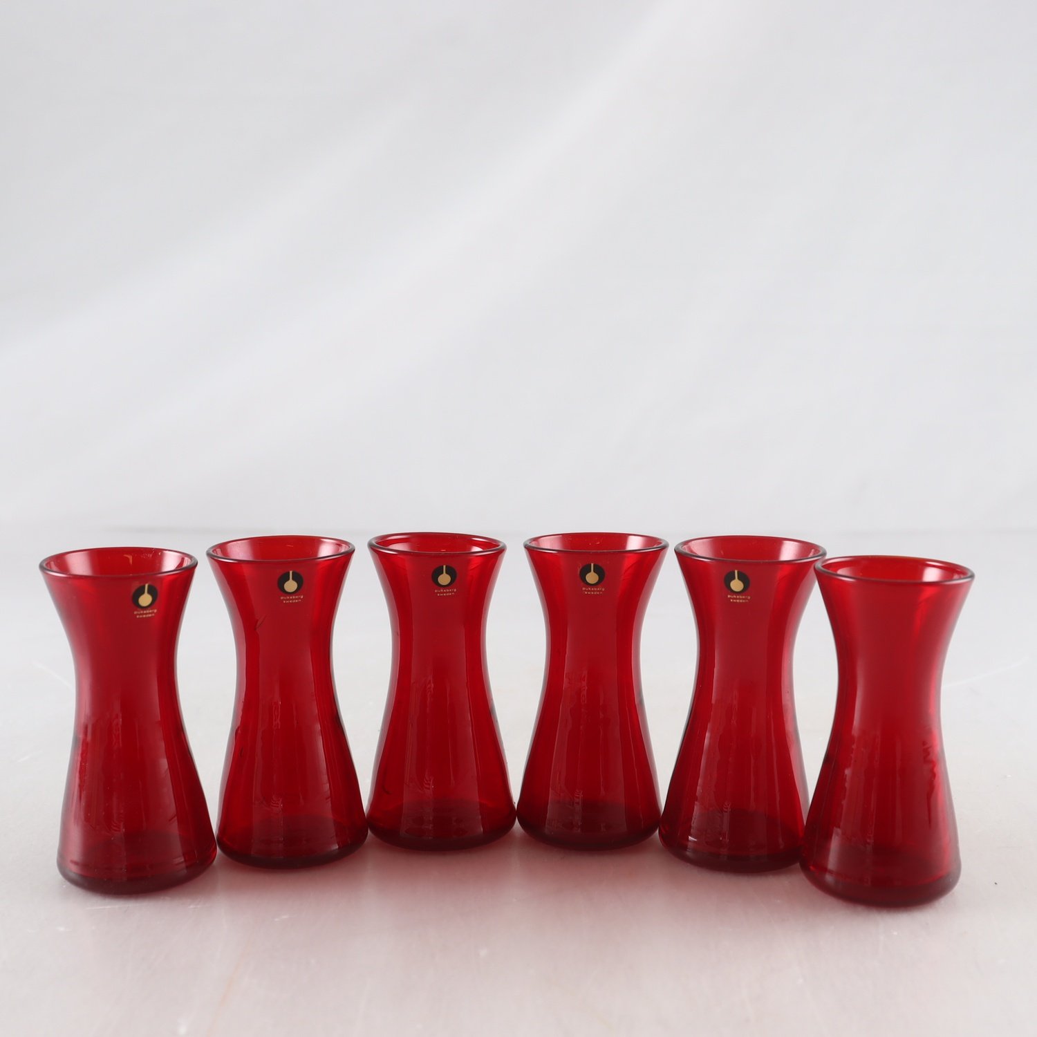 Vaser, Pukeberg glasbruk, 1950-1960-tal