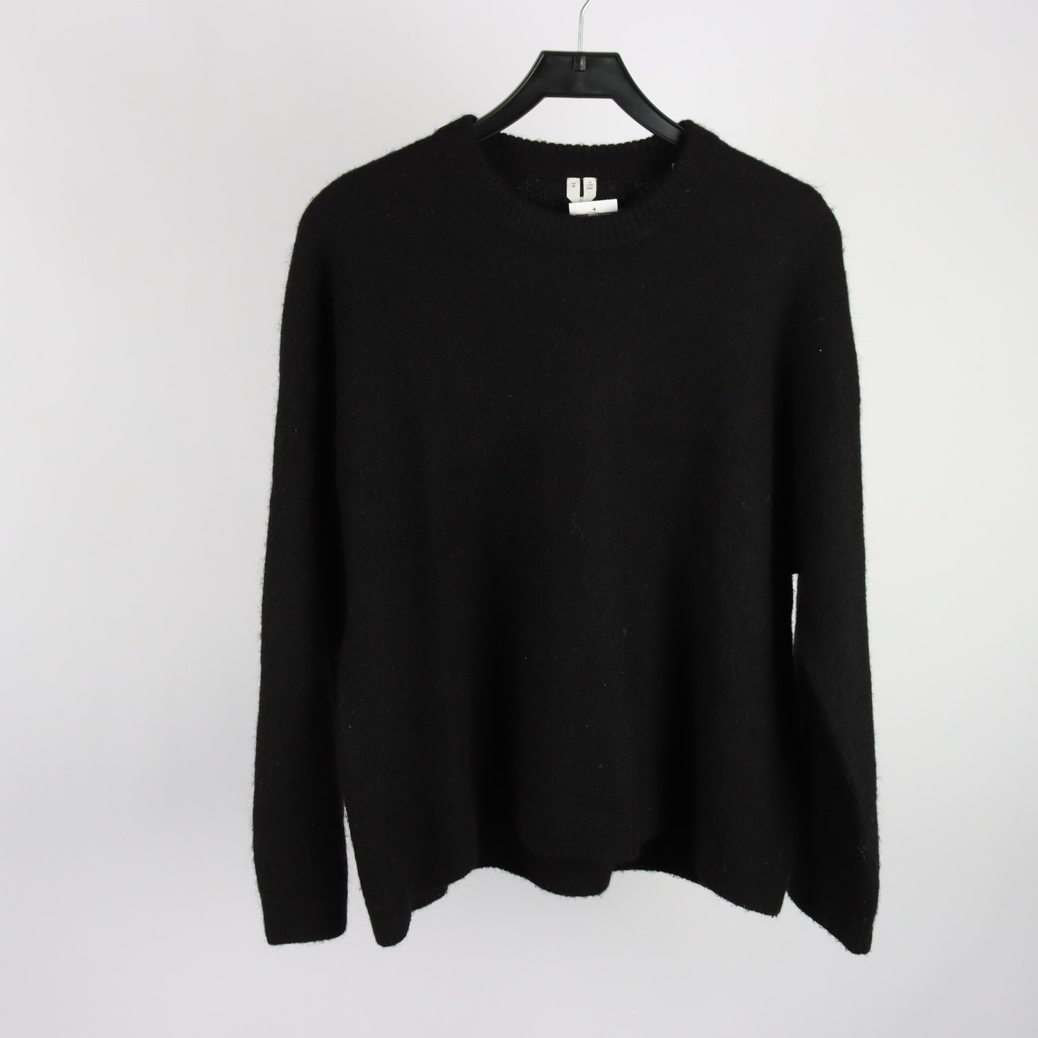 Stickad tröja, Arket, svart, ullmix, stl. M