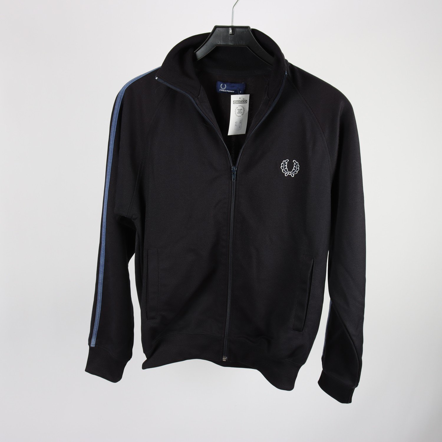 Träningsjacka, Fred Perry, svart, stl. S