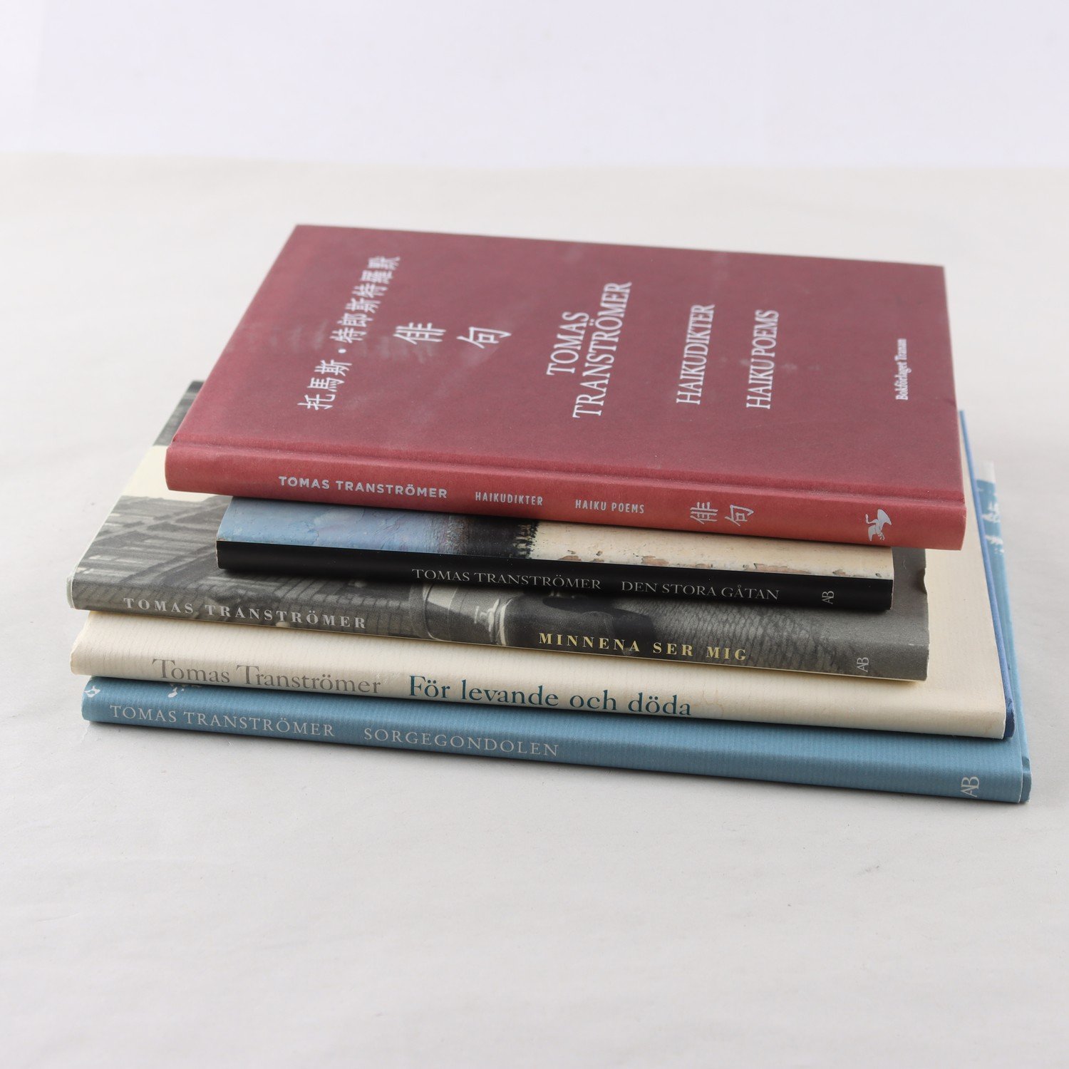 Tomas Tranströmer, bokpaket med 5 volymer