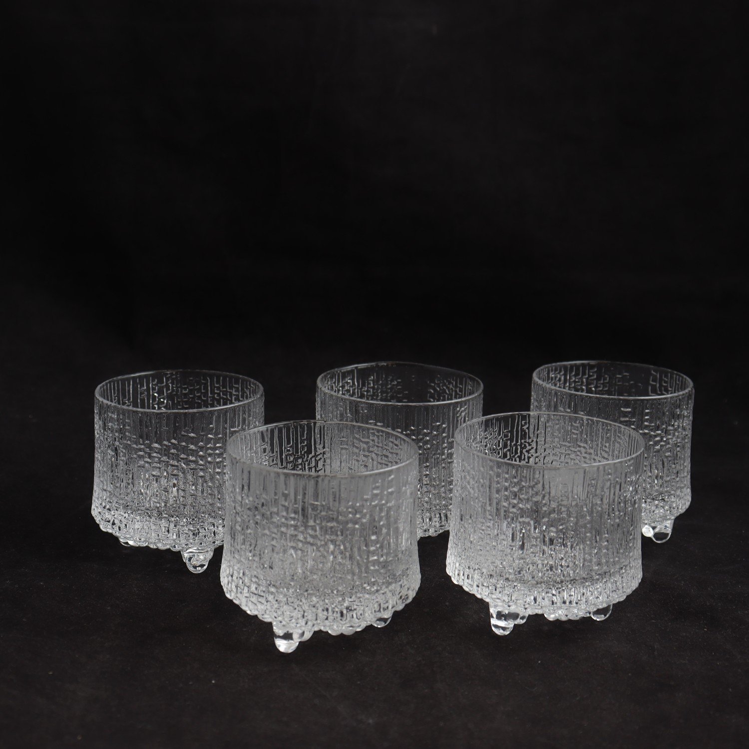 Glas, ”Ultima Thule”, Tapio Wirkkala, Iittala, 5 st