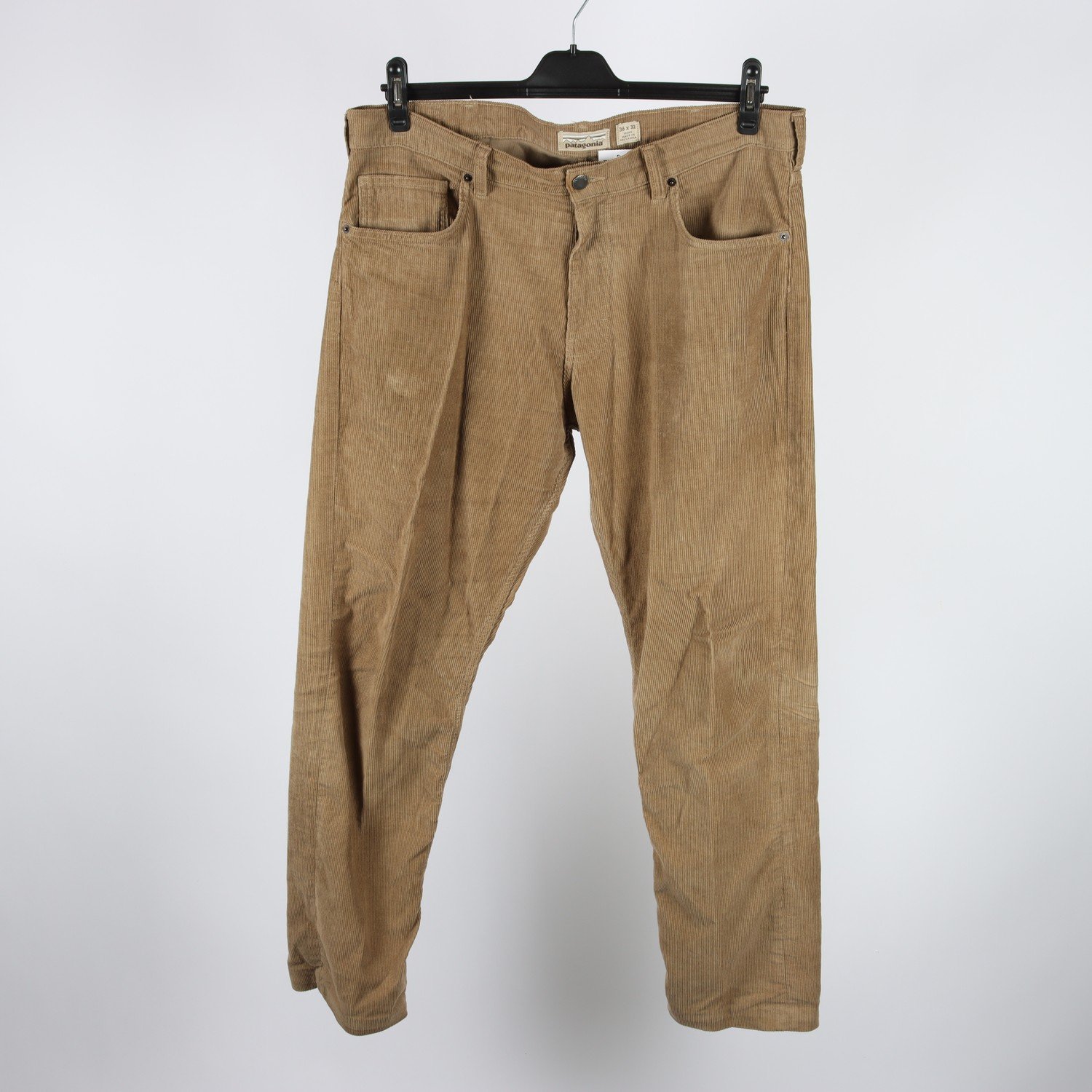 Byxor, Patagonia, brun, manchester, stl. 36/32