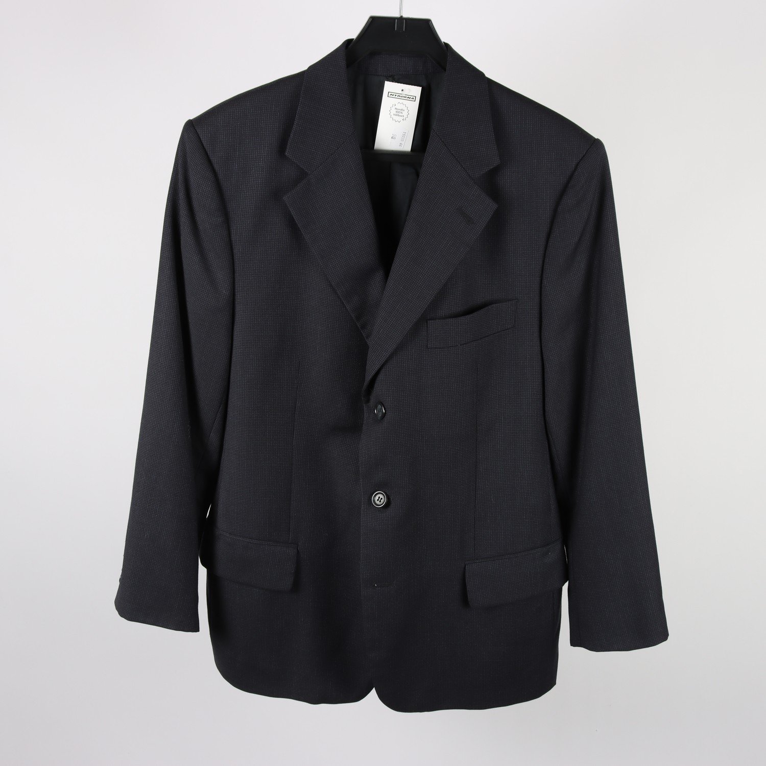 Kavaj, Yves Saint Laurent, blå, 100% ull, stl. ca 50