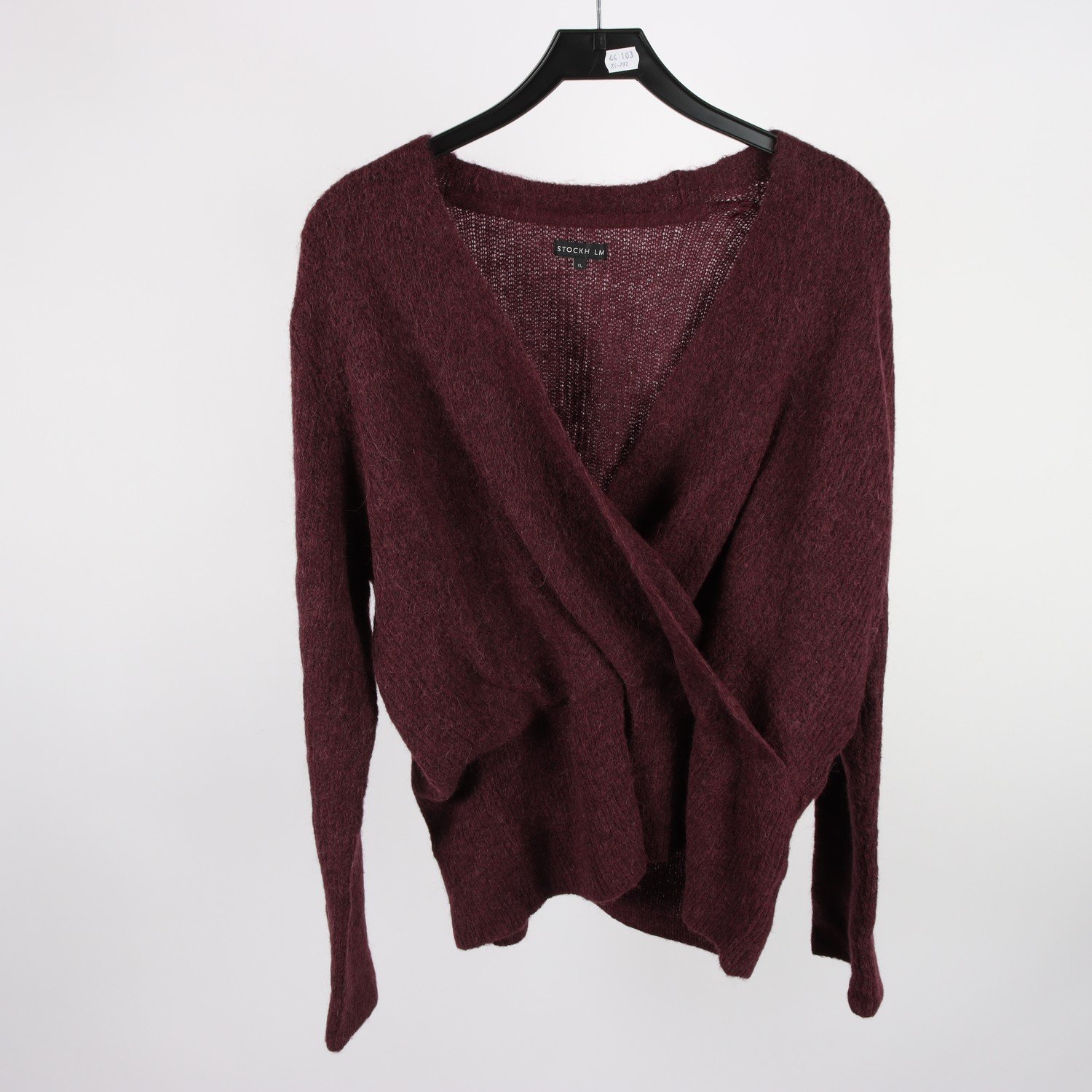 Stickad tröja, Stockh lm, stl. XL