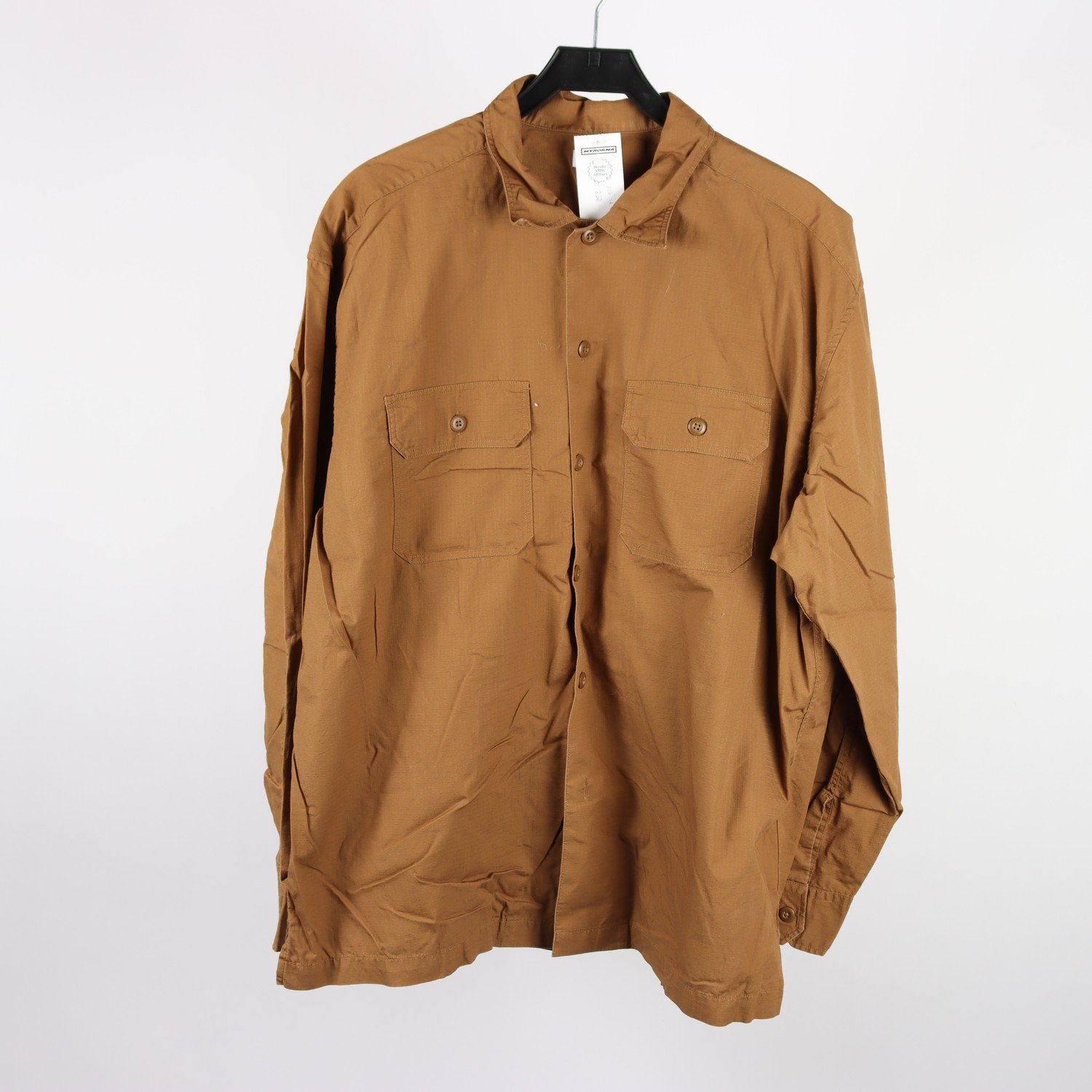 Skjorta, Uniqlo, brun, stl. XL