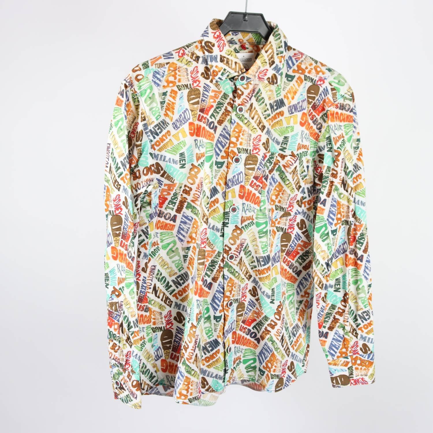 Skjorta, Signum, mönstrad, Stl. S