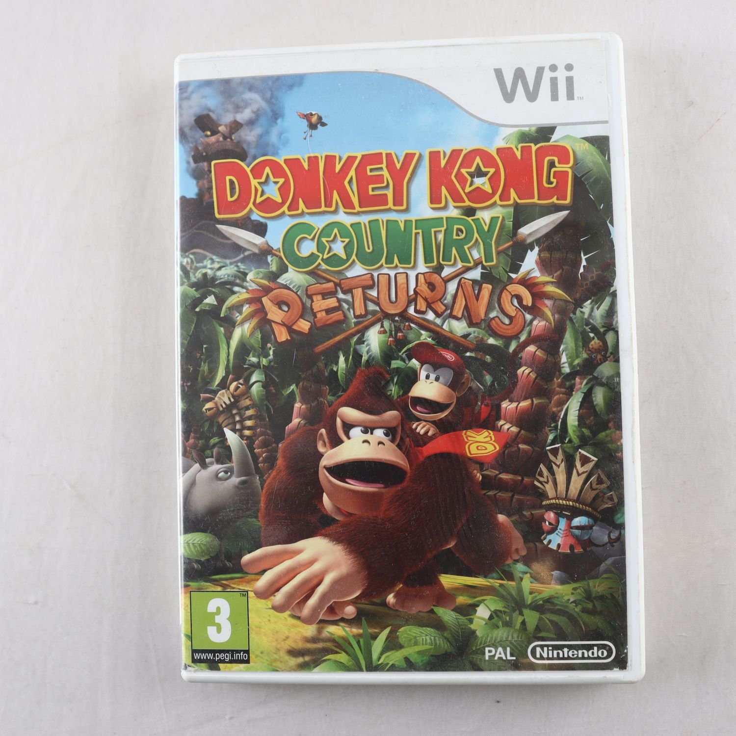 Spel Donkey Kong Country Returns, Nintendo Wii