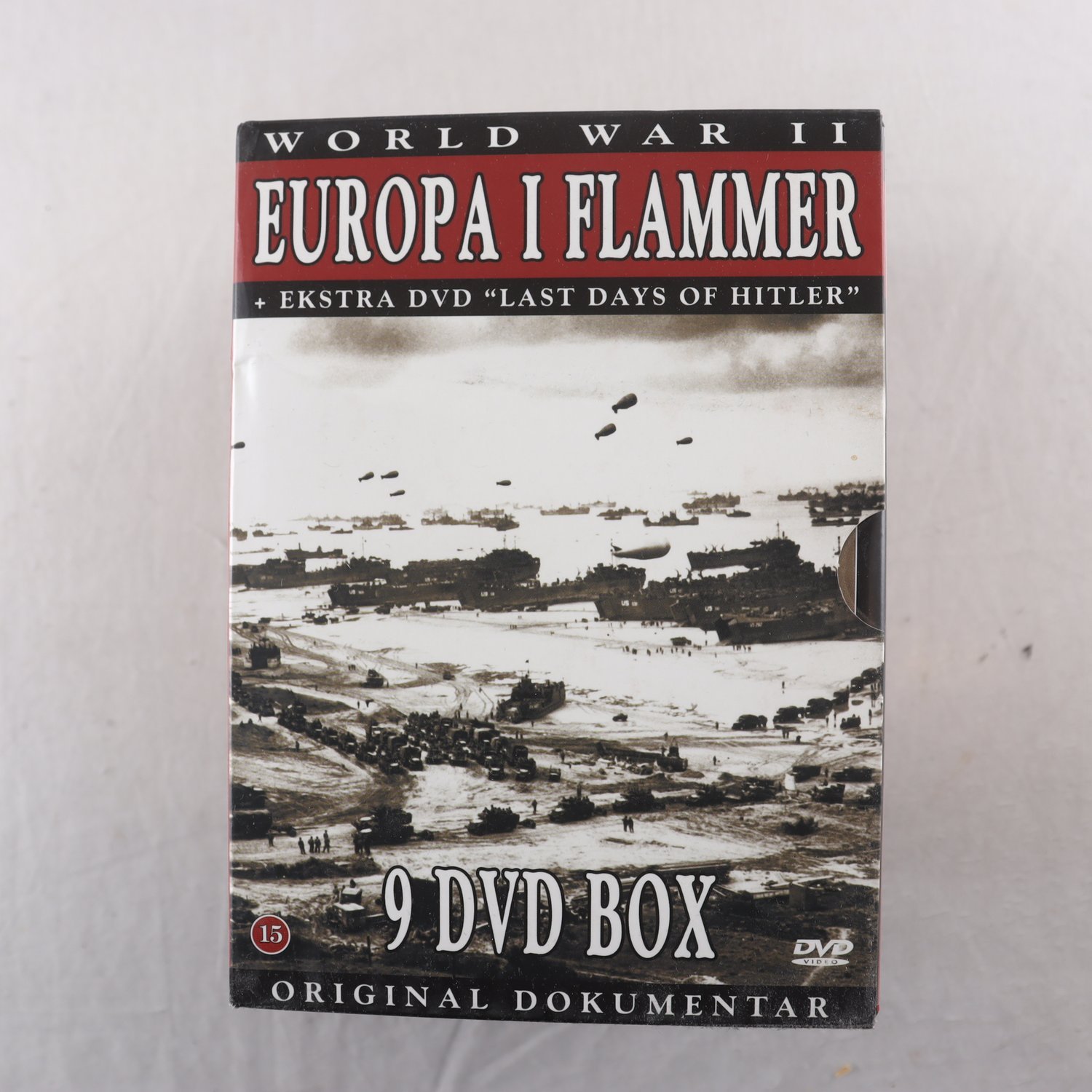 DVD World War II, Europa I Flammer + Last Days of Hitler