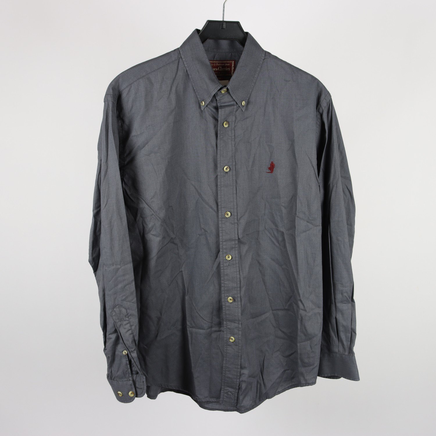 Skjorta, Malboro Classic, blå, Stl. M