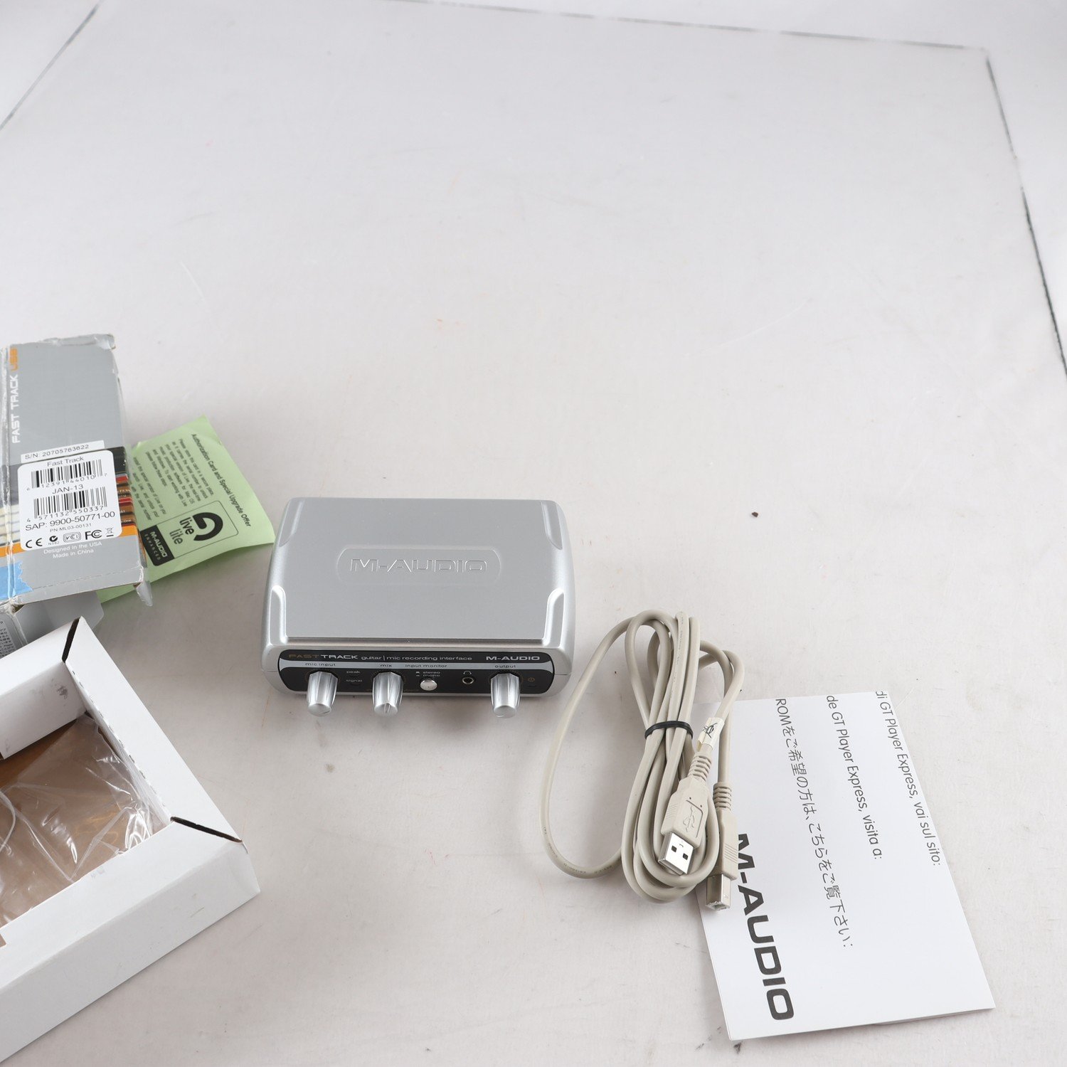 M-Audio, Ljudkort, Fast Track Usb