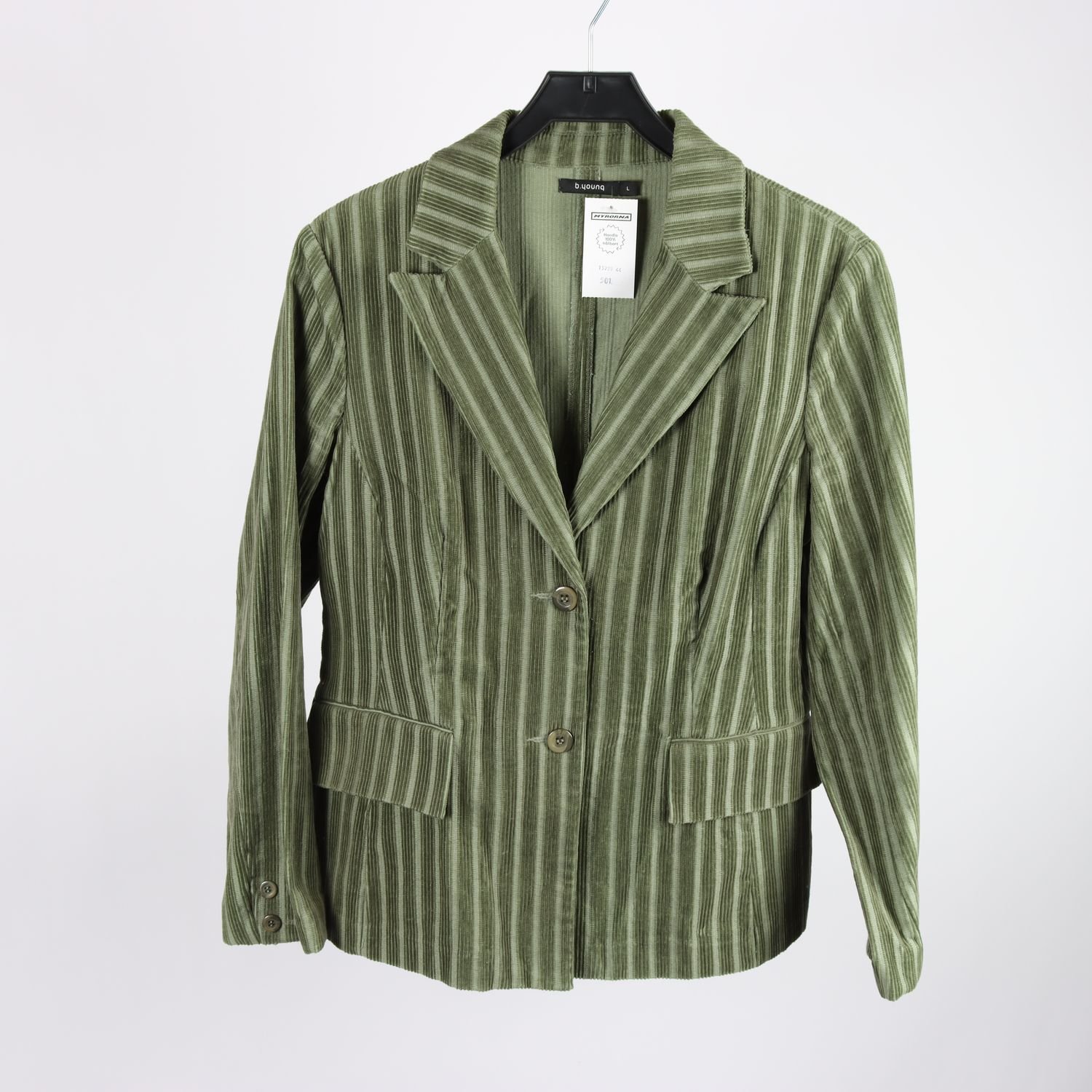 Kavaj, B.Young, grön, stl. L