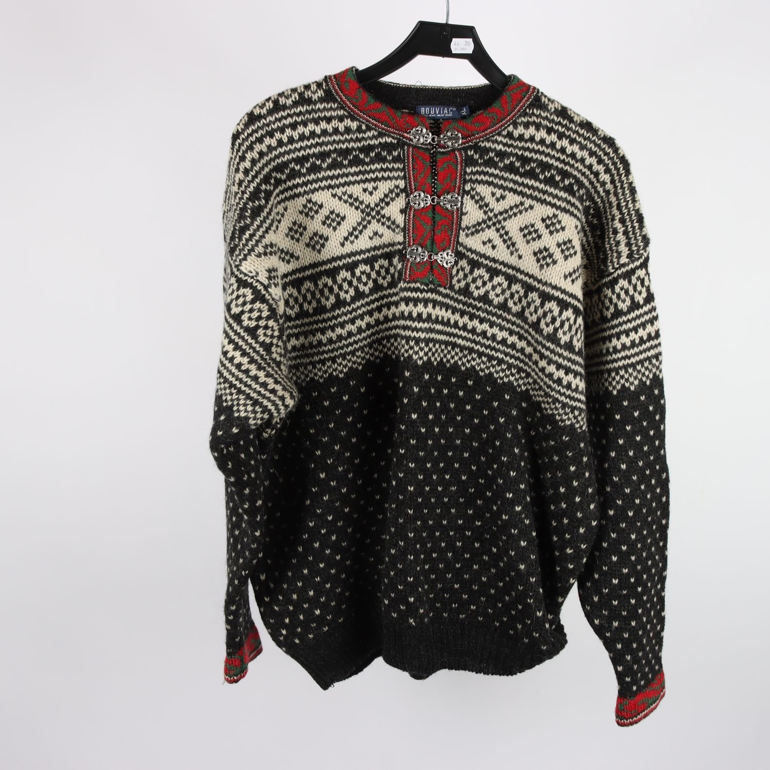 Lusekofta, Bouviac, 100% ull, stl. XL