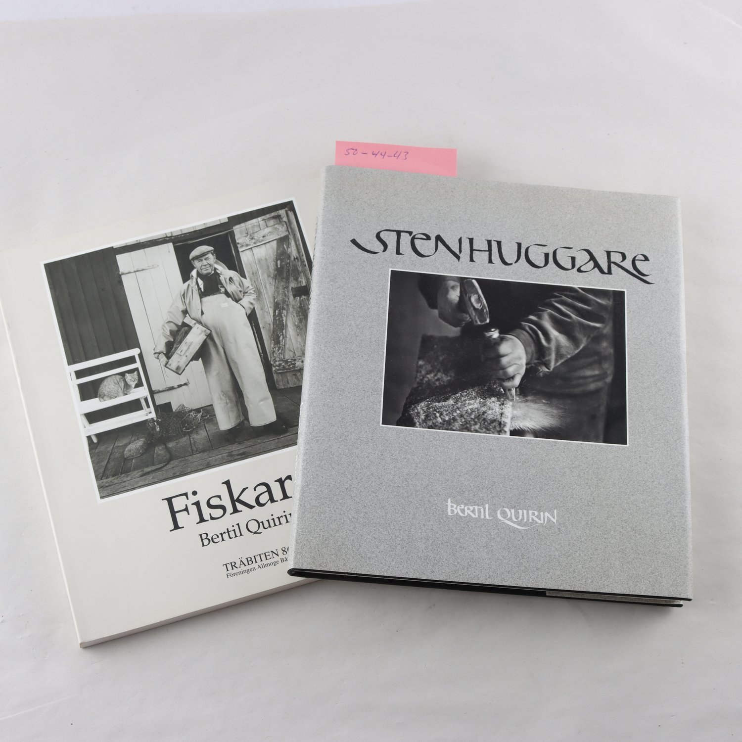 Bertil Quirin, Stenhuggare + Fiskare