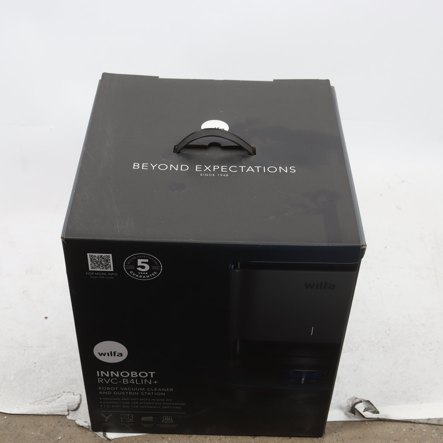 Dammsugare, Wilfa, Innobot, RVC-B4LIN+. Endast avhämtning.