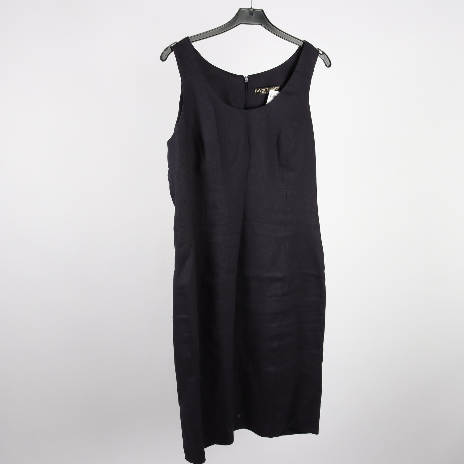 Linneklänning, Favourbrook, blå, stl. 12 (M)