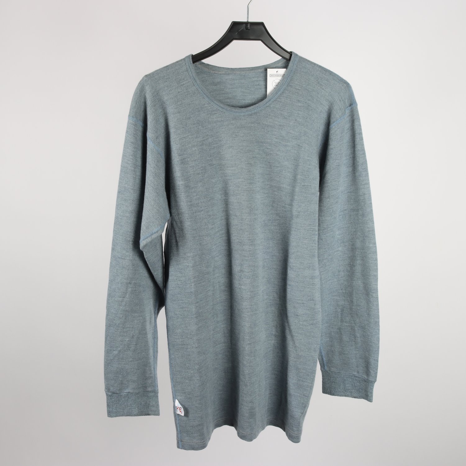 Tröja, Solius, blå, 100% ull, stl. L