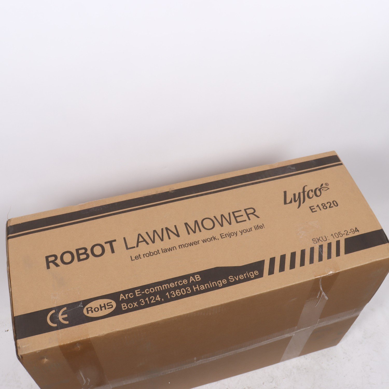 Gräsklippare, Lyfco, Robot Lawn mover E1820. Endast avhämtning.