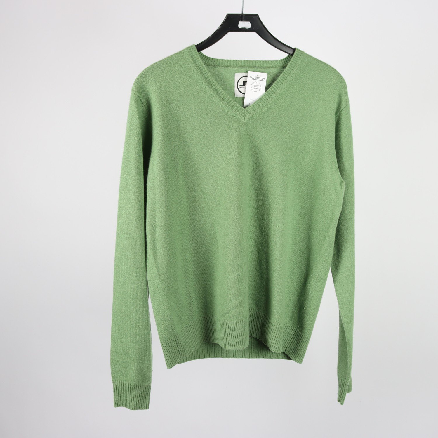 Kashmere tröja, J. Lindberg The Bridge Project, grön, stl. (L)