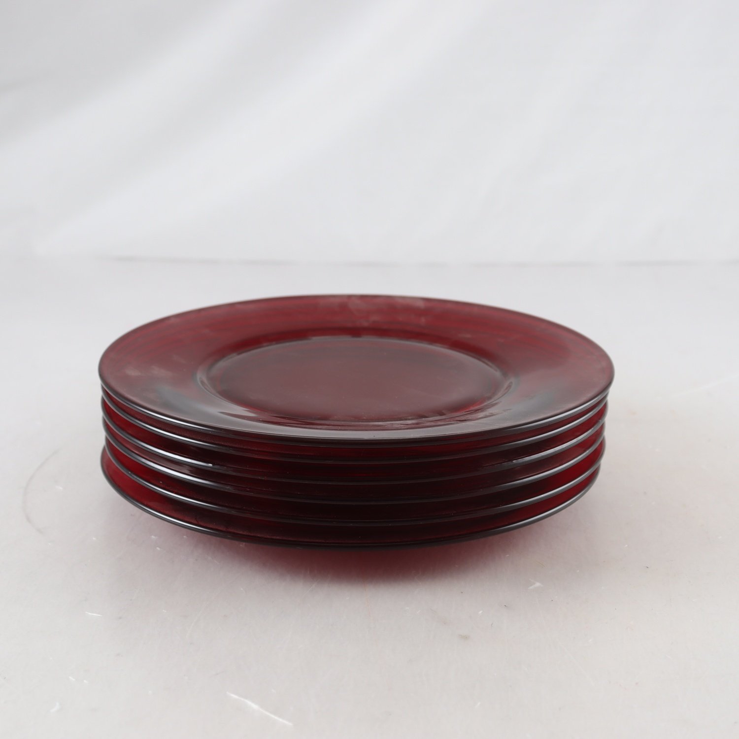 Tallrikar, glas, Monica Bratt, Reijmyre, 6 st