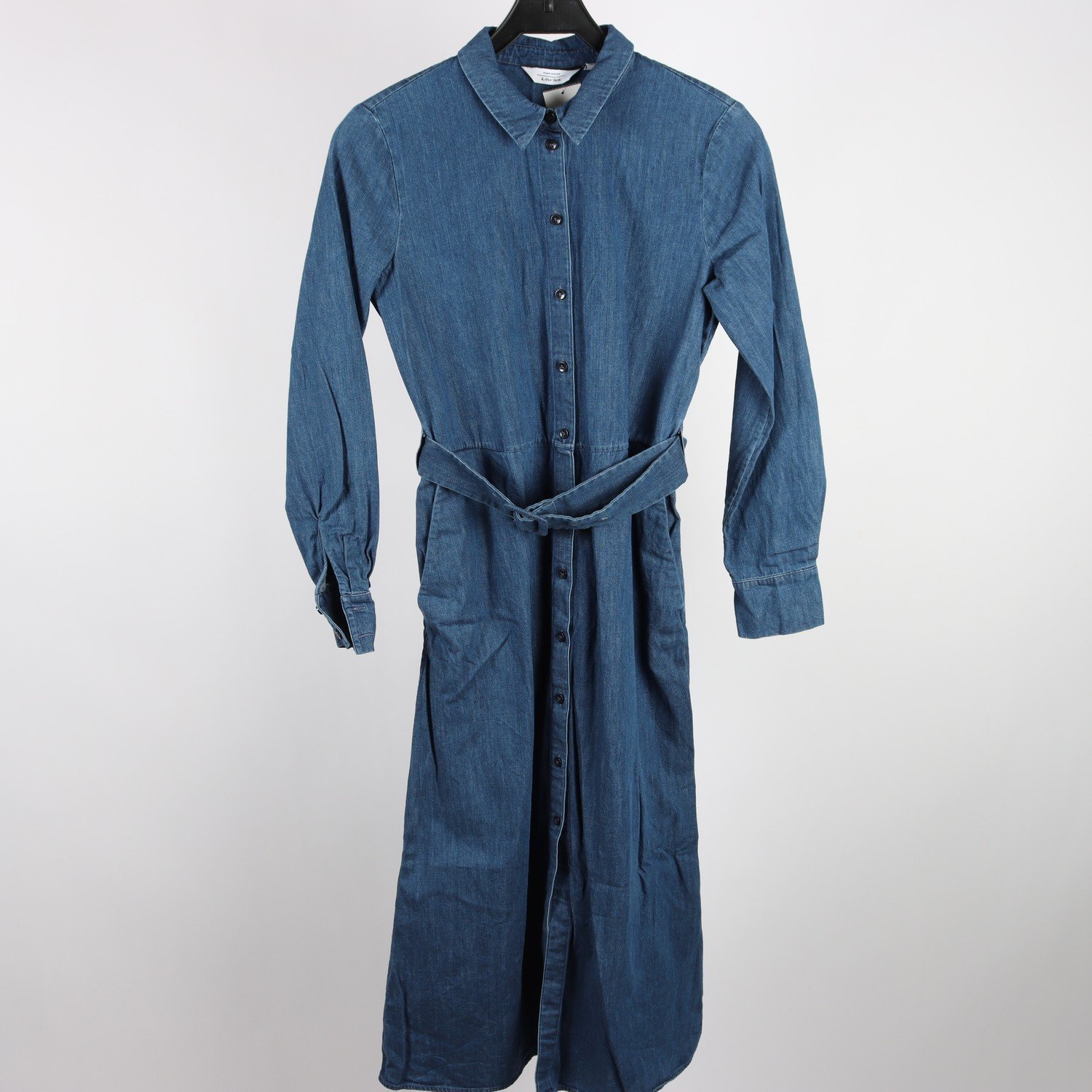 Jeansklänning, & Other Stories, blå, stl. 36