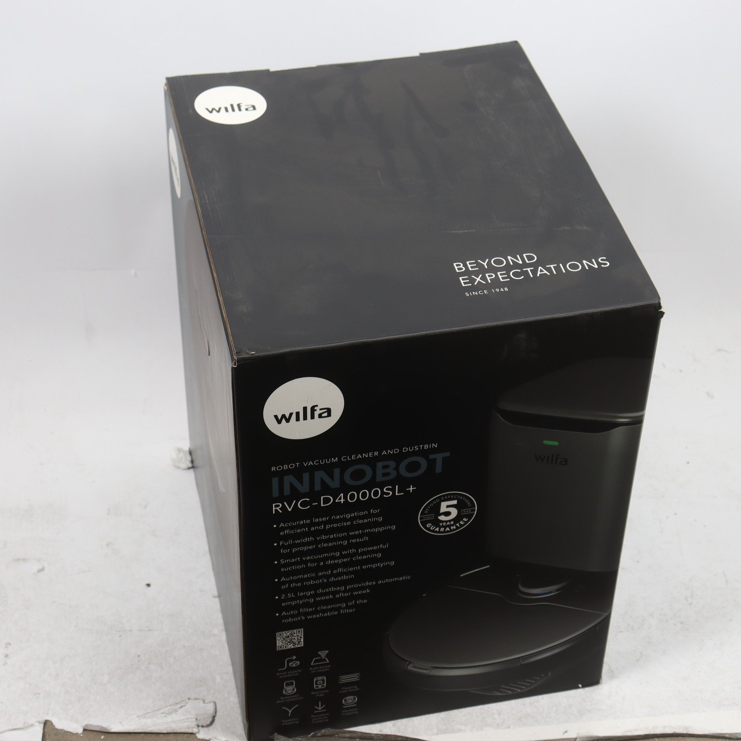 Dammsugare, Wilfa, Innobot, RVC-D4000SL+. Endast avhämtning.