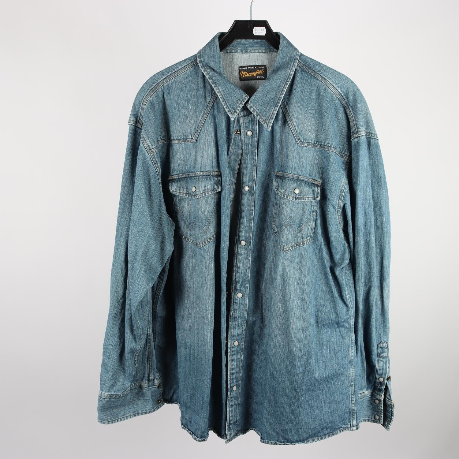 Jeansskjorta, Wrangler, stl. XXXL
