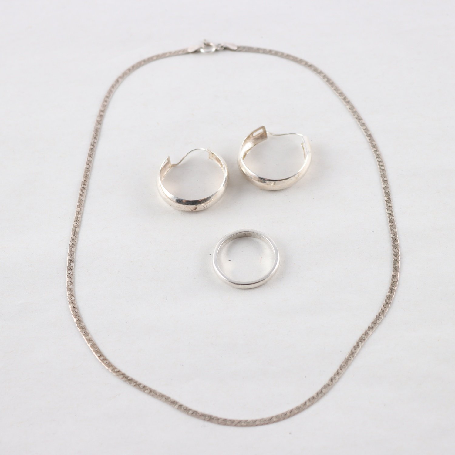 Smyckesset, Silver, Vikt: 9,8g