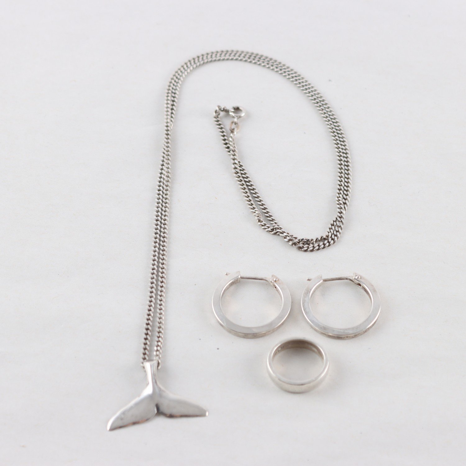 Smyckesset, Silver, Vikt: 22,7g