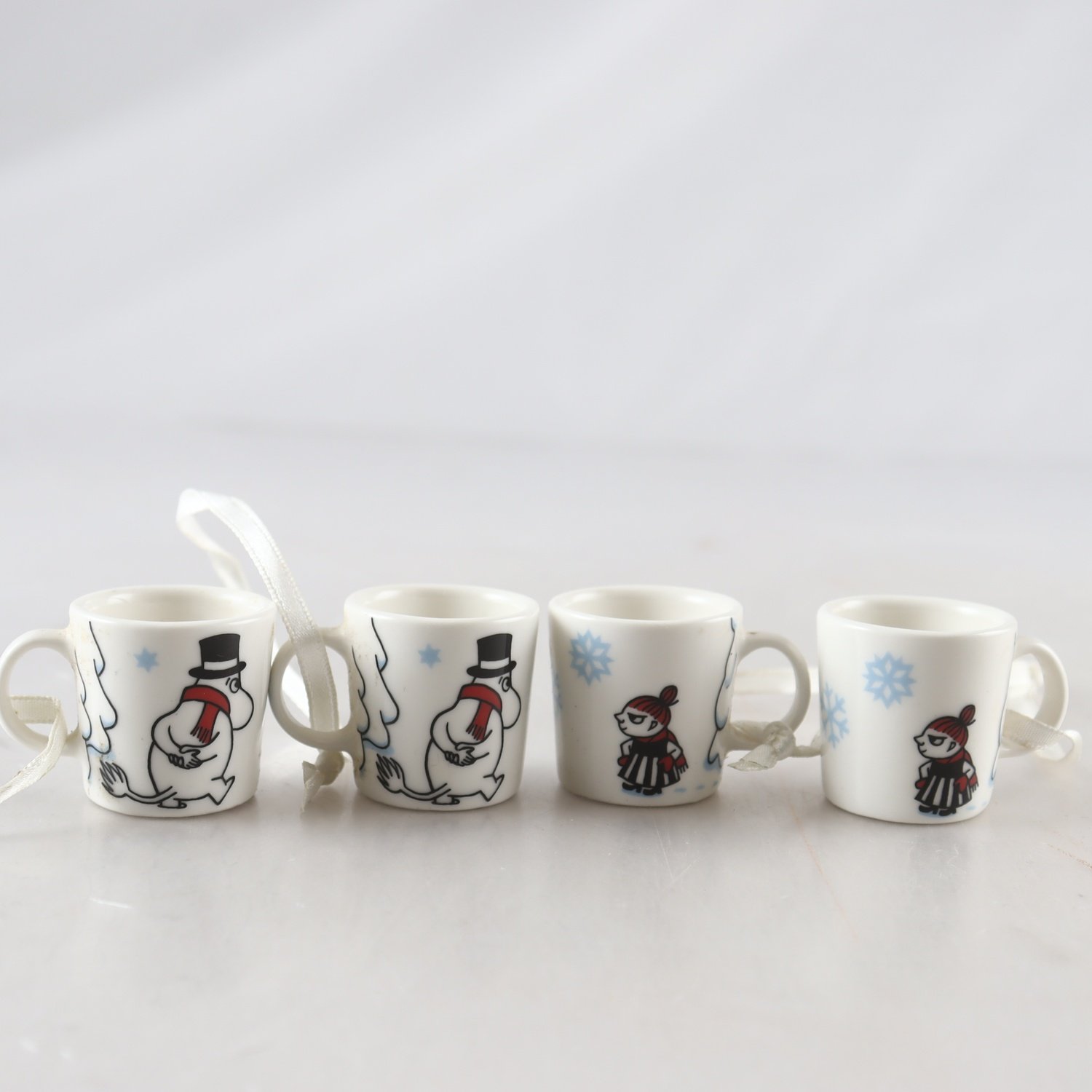 Miniatyrmuggar, Arabia, mumintrollen, 4 st