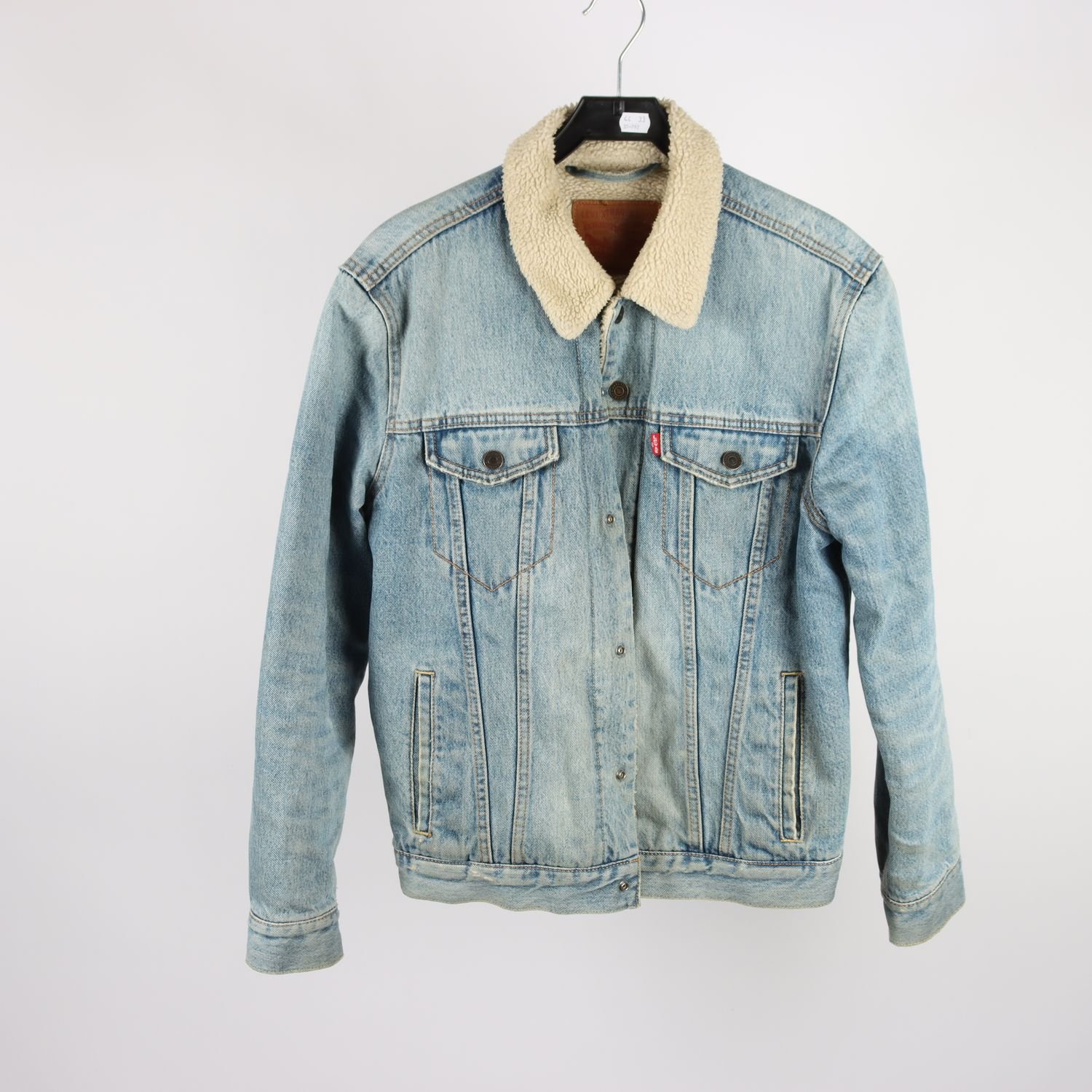 Fodrad jeansjacka, Levi’s, stl. M