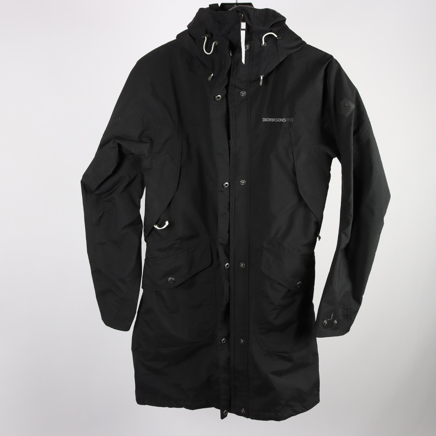 Skalparka, Didriksons, svart, STORM system, Stl. 34