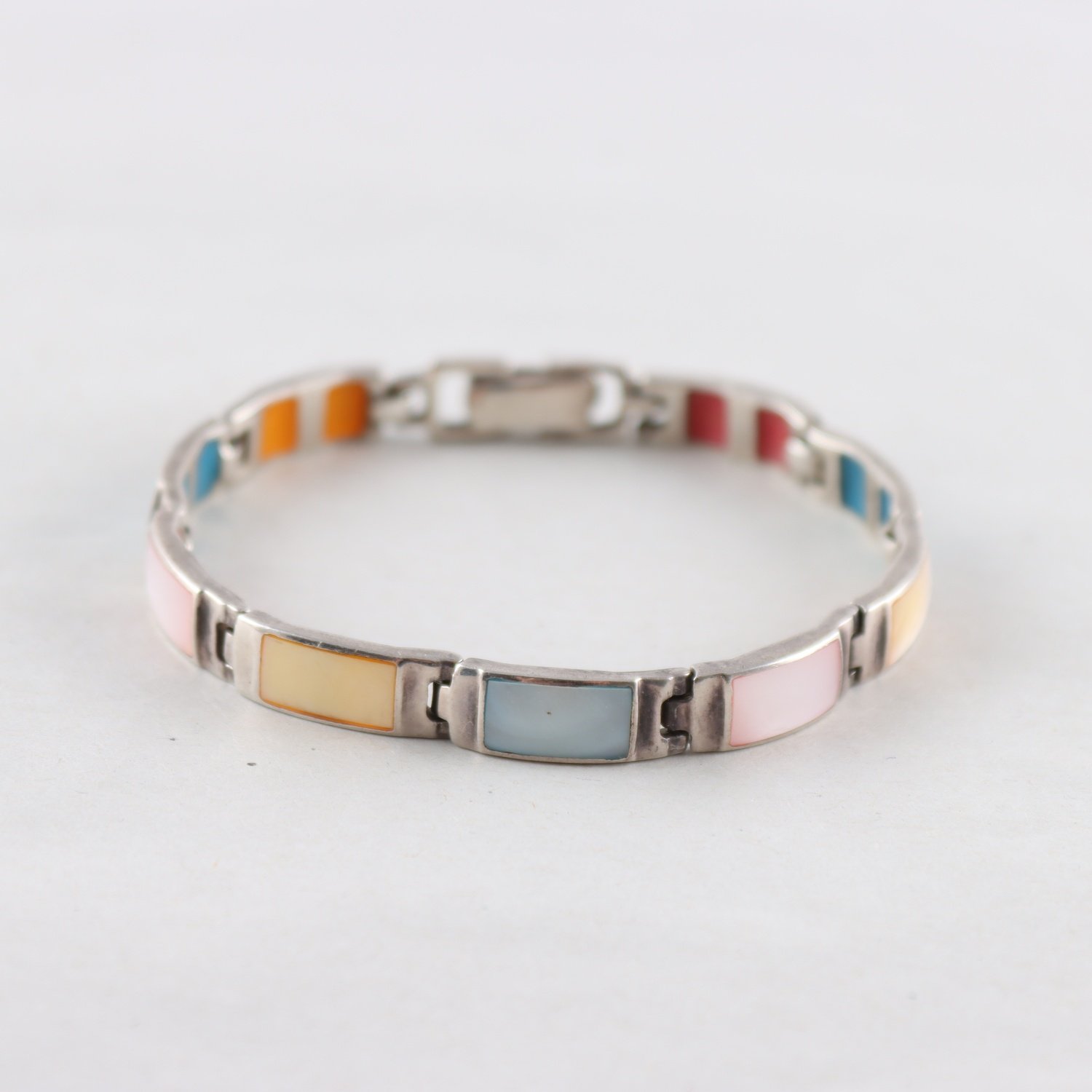 Armband, Silver, Pärlemo, Brv: 18,2g