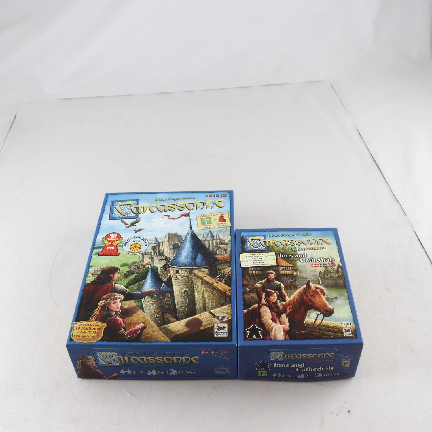 Carcassonne, Spel Och Expansionspack