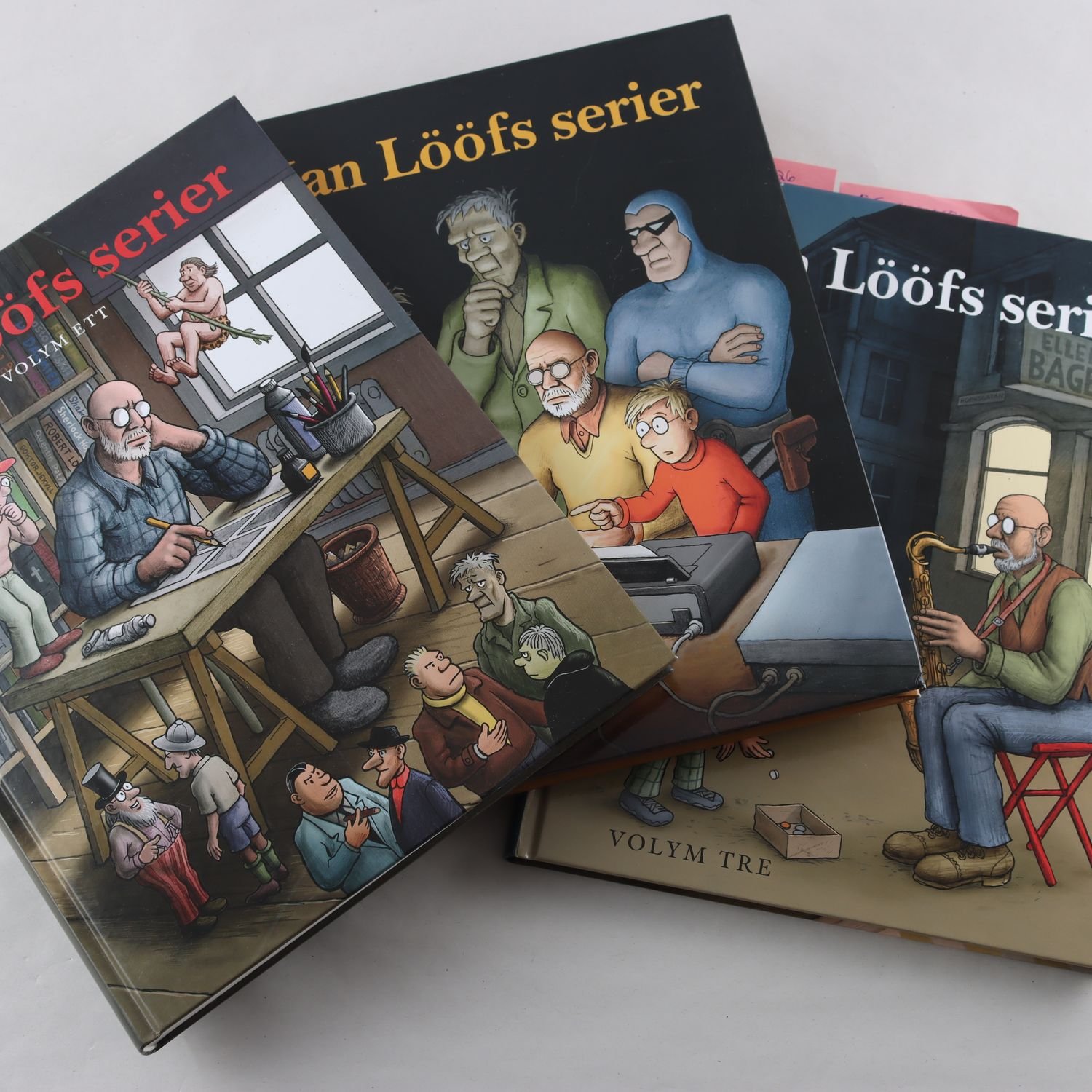 Jan Lööfs serier, Vol. 1-3