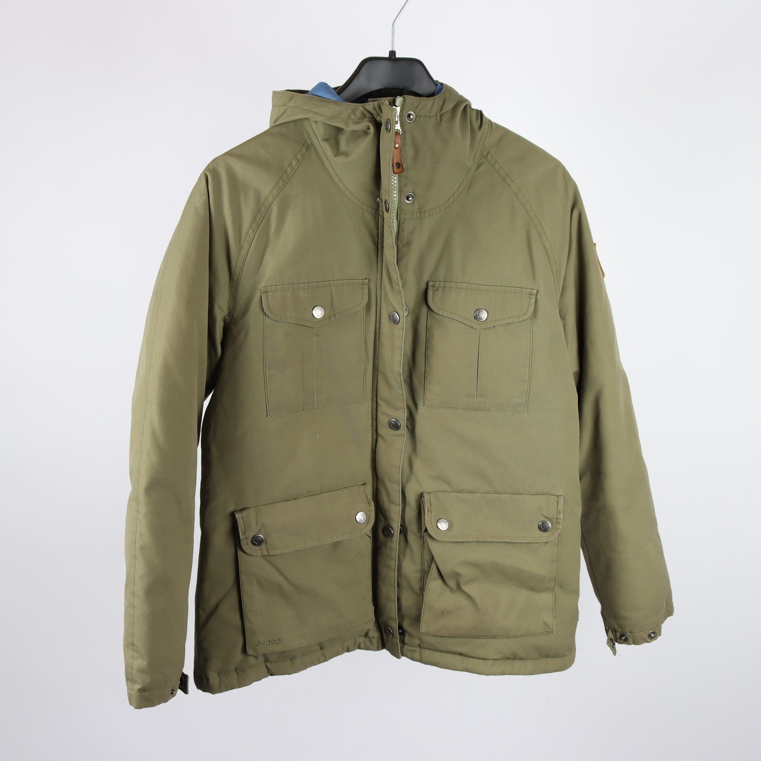 Vinterjacka, Fjällräven vint, Greenland Down Jacket W, grön, Stl. XXS