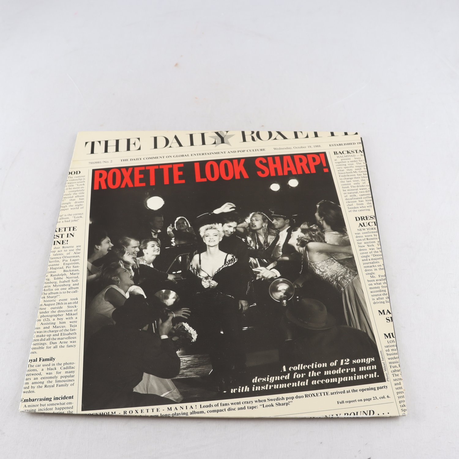 LP Roxette, Look Sharp!