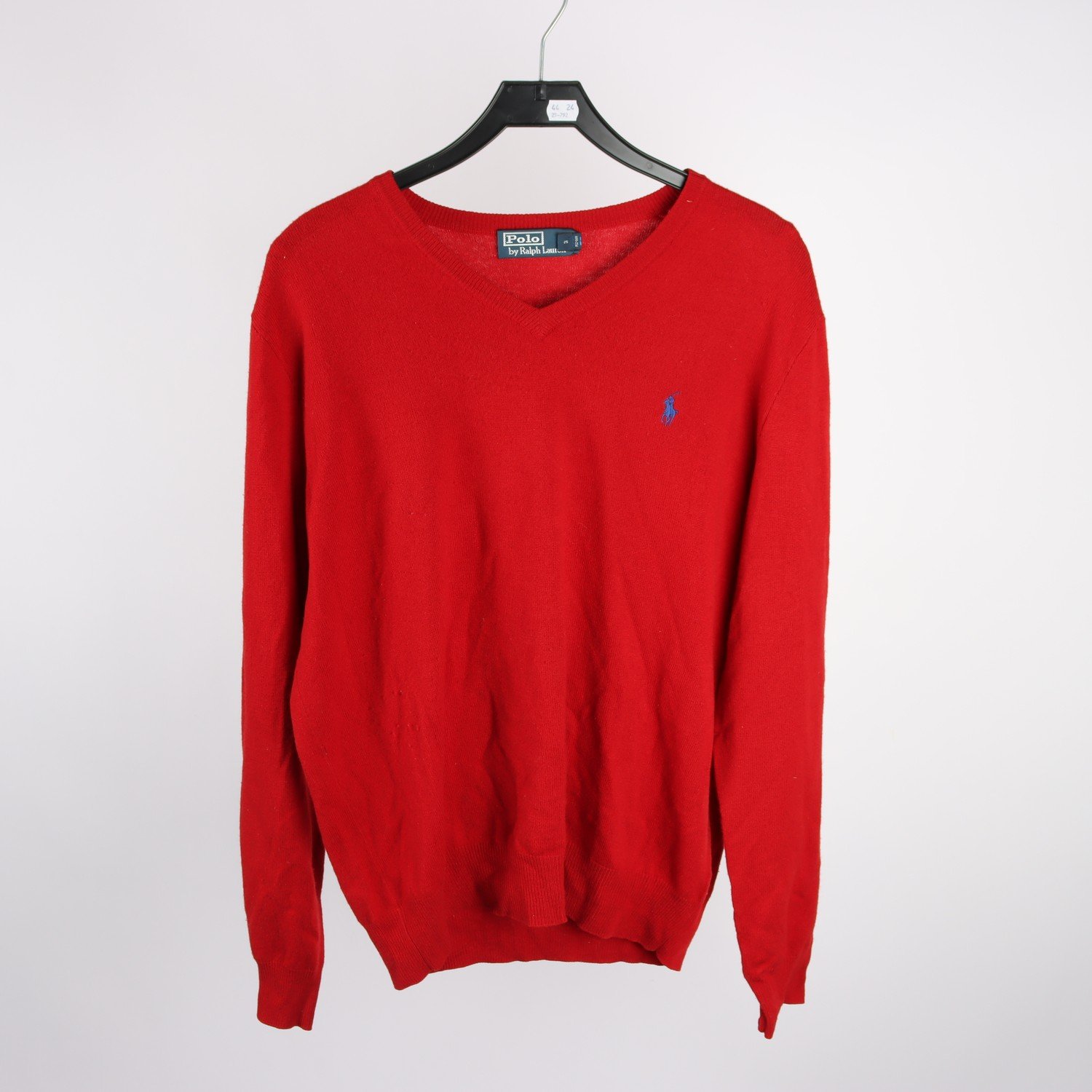 Stickad tröja, Polo Ralph Lauren, 100% merinoull, stl. L