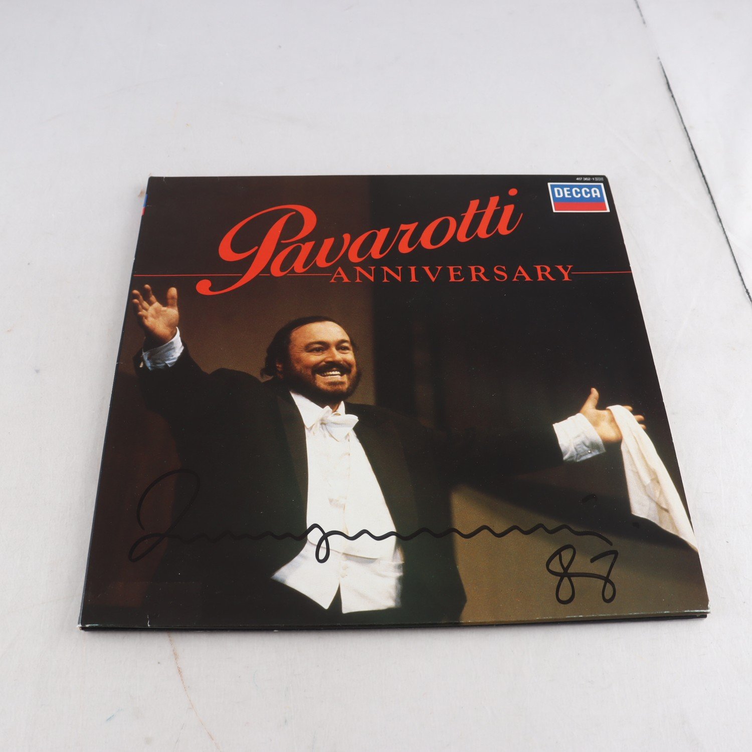 LP Signerad Pavarotti, Anniversary