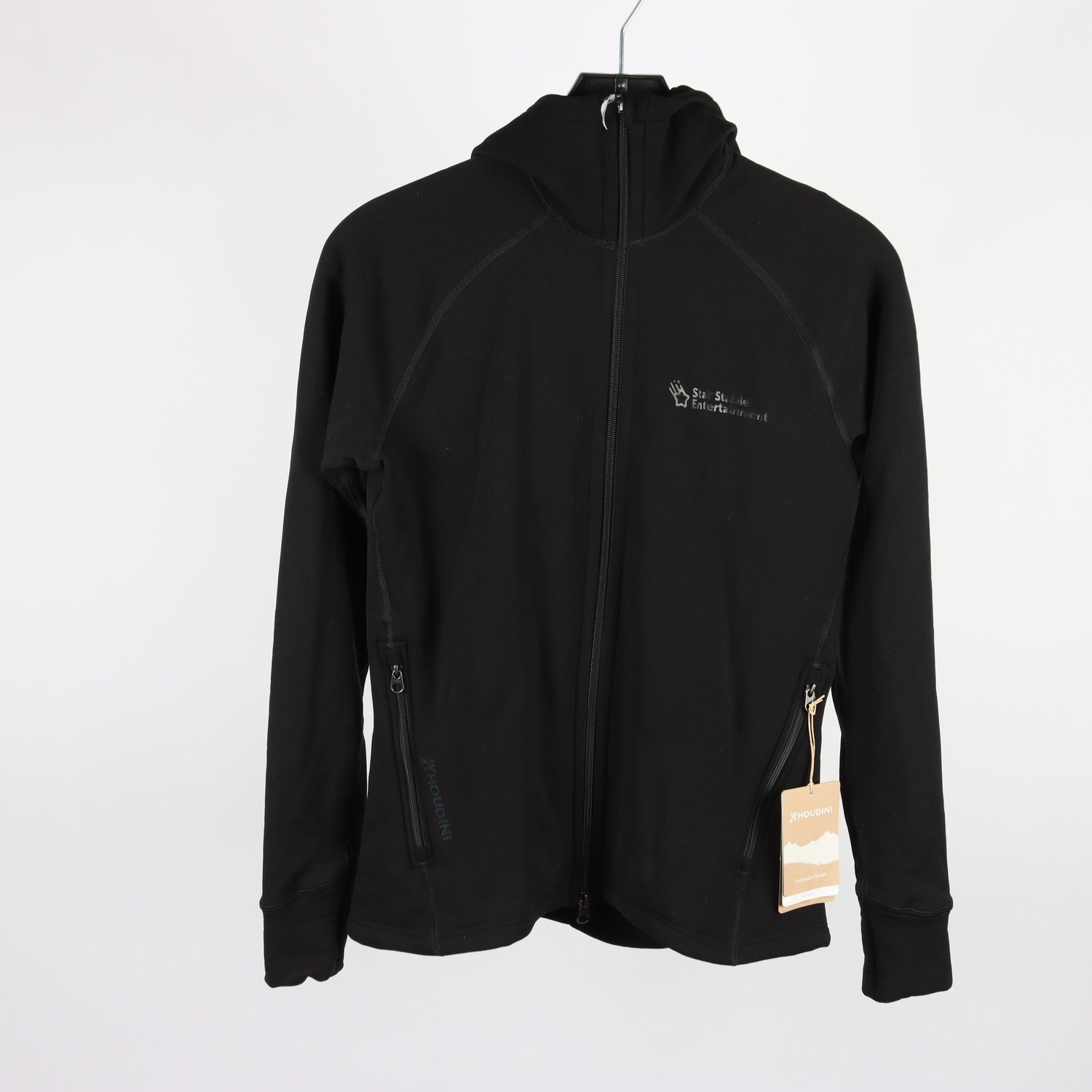 Fleece jacka, Houdini, W´s Power Houdi, svart, Stl. S